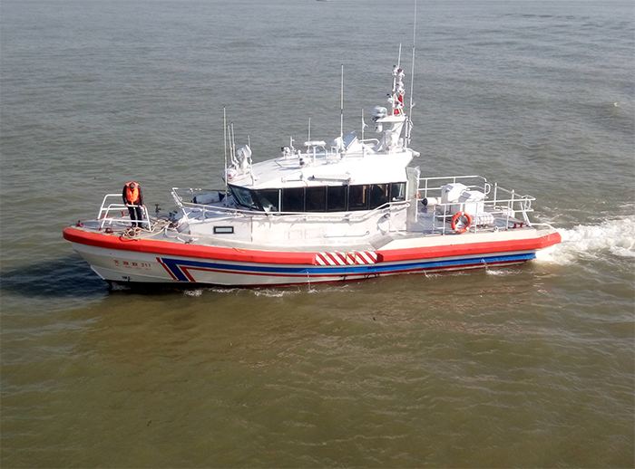 部救助系统14.5米基地工作艇